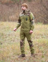 Костюм Флісовий SILTAC Плямистий камуфляж з капюшоном